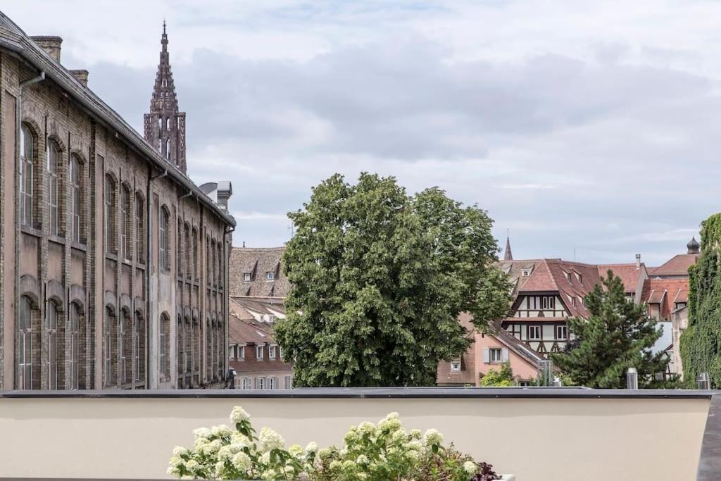 L'Academie - Magnifique 3 Chambres Krutenau Avec Parking Strasbourg Luaran gambar